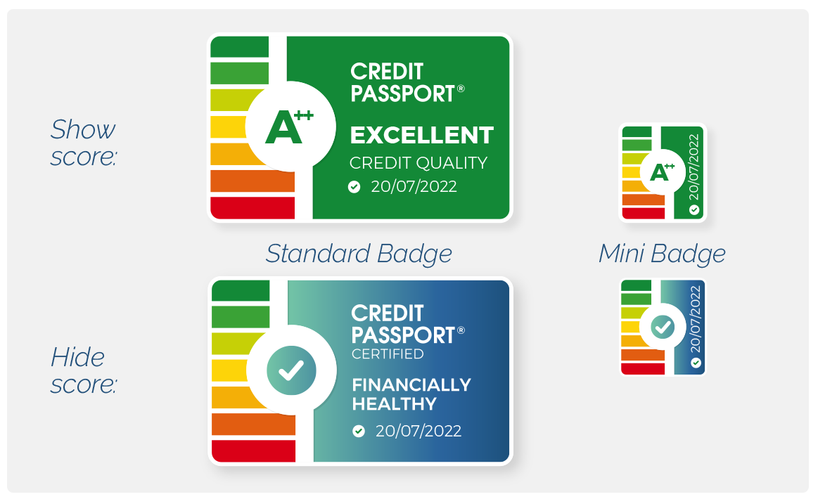 Financial Health Badge Choice